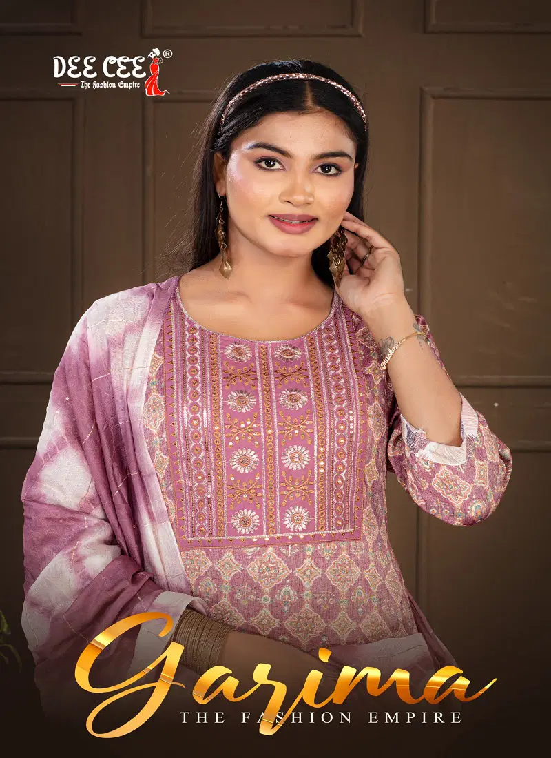 Garima By Deecee Rayon Kurti With Bottom Dupatta Surat Wholesale Market Catalog