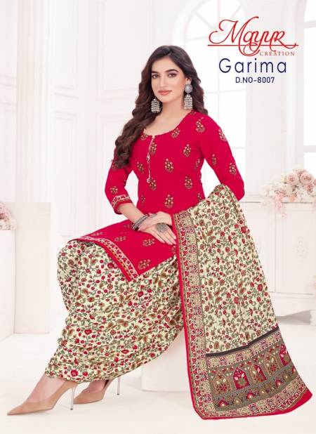Garima Vol 8 By Mayur Printed Cotton Dress Material Wholesale Market In Surat
 Catalog