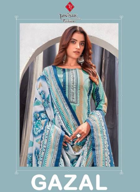 Gazal By Tanishk Lawn Cotton Dress Material Wholesale Market In Surat
 Catalog