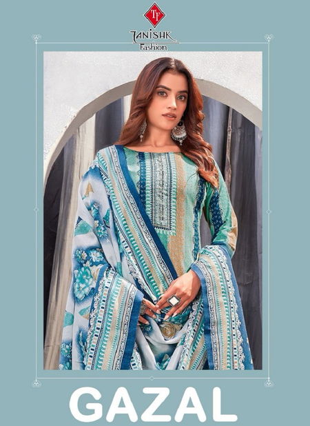 Gazal By Tanishk Lawn Cotton Dress Material Wholesale Market In Surat
 Catalog