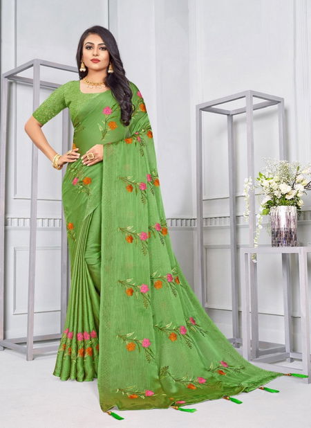 Gemini Silk Swarovski Work Designer Sarees
 Catalog