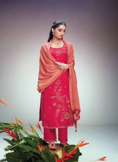 Genuli 2215 By Ganga 82215 Wholesale Dress Material manufacturers Catalog