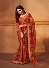 Gerua By Stavan Designer Chiffon Saree Catalog