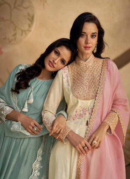 Ghazal By Sayuri Designer Silk Embroidery Readymade Suits Wholesale Price In Surat
