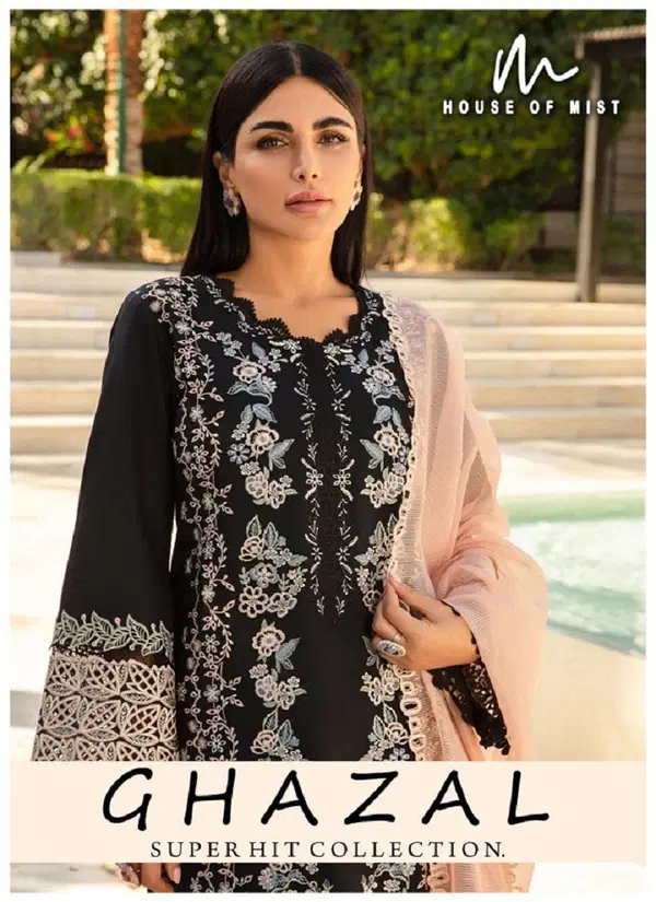 Ghazal Super Hit Collection Karachi Cotton Dress Material Wholesale Market In Surat