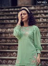 Ghazal Vol 4 By Nitara Georgette Designer Cord Set Kurti With Bottom Wholesale Suppliers In Mumbai