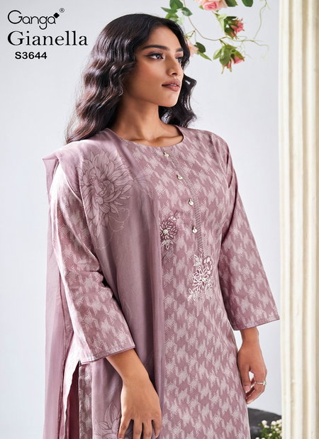 Gianella 3644 By Ganga Cotton Printed Designer Salwar Suit Suppliers In India