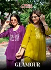 Glamour by Ossm Jaipuri Cotton Flex Embroidery Co Ord Set Wholesale Market