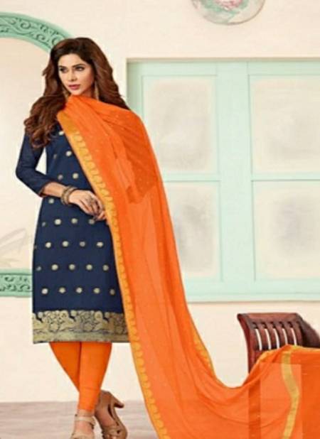 Gng Kulfi 2 Casual Wear Banarasi jacquard Kurta And dupatta With Cotton Bottom Dress Material Collection Catalog
