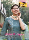 Gold Delight Vol 2 By Hru Viscose Chanderi Kurti With Bottom Dupatta Wholesale Market In Surat