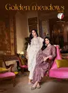 Golden Meadows Vol 4 By Af Muslin Designer Readymade Suits Exporters In India