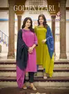 Golden Pearl Vol 2 By Woodee Rayon Designer Kurti With Bottom Dupatta Wholesale Shop in Surat