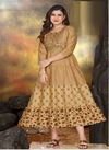 Golden Sunflower Wholesale Long Anarkali Kurti Collection