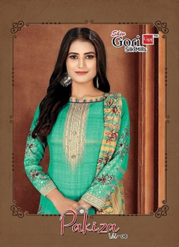 Gori Pakiza Vol 6 Latest Heavy Cotton Printed Casual Wear Dress Material Collection 