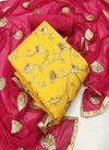 Gota Patti Special Designer Casual Wear Modal Chanderi Silk Lining Santoon Silk Nazneen Silk Dupatta Dress Material Collection
