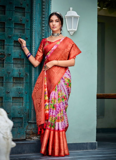 Gowri Silk By Shreyans Printed Sarees Catalog Catalog