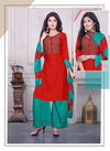 Green Tomato Babita Rayon Printed Daily Wear Ready Made Collection
