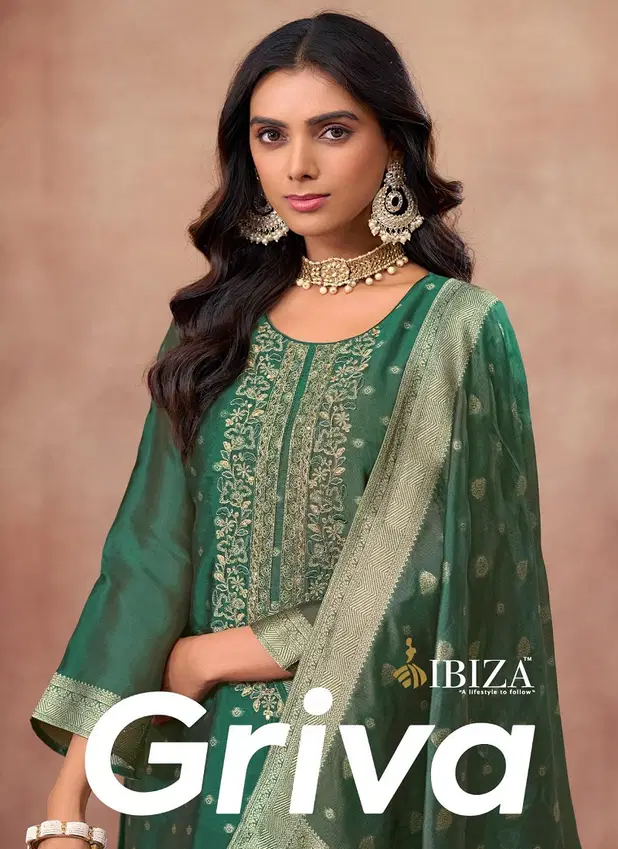 Griva By Ibiza Banglory Silk Embroidery Designer Salwar Kameez Orders In India