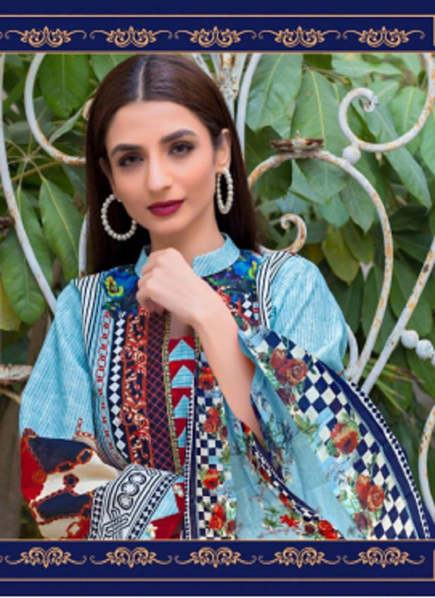 Gul Ahmed 9 Latest Fancy Designer Casual Wear Pure Lawn Karachi Dress Materials Collection
