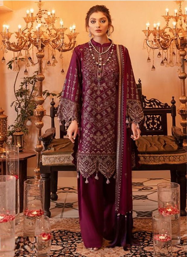 Gul Bahar Afroj Super Hit Festive Wear Heavy Fox Georgette Pakistani Salwar Kameez Collection
