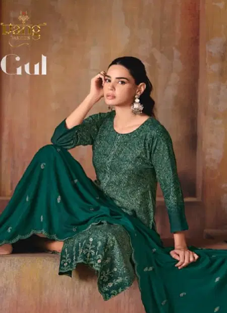 Gul By Rang Wool Pashmina Dress Material Wholesale Shop In Surat