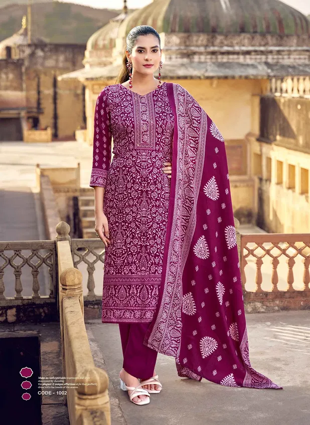 Gulbahar By Roli Moli  Pashmina Dress Material Wholesale Market