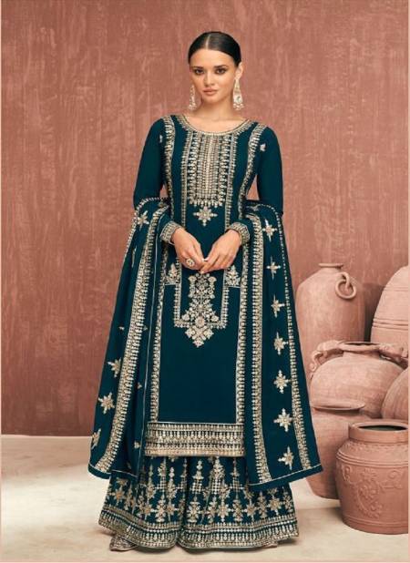 Gulkayra Royal 7140 Series Heavy Georgette Fancy Festive Wear Designer Salwar Suits