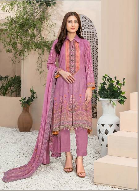 Gull Ahmed Gull Banu Vol 4 Wholesale Karachi Cotton Dress Material 