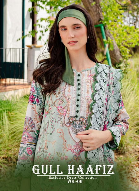 Gull Haafiz Vol 6 By Nand Gopal Cotton Pakistani Dress Material Wholesale Shop In Surat
 Catalog