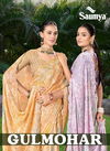 Gulmohar Vol 2 By Saumya Printed Chiffon Sarees Wholesale Shop In Surat