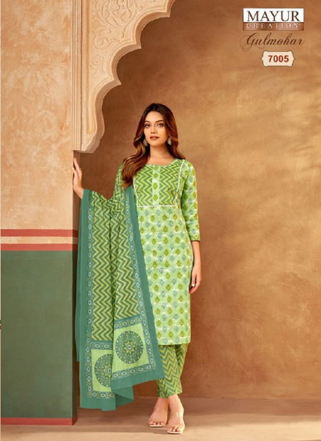 Gulmohar Vol 7 By Mayur Printed Cotton Dress Material Wholesale Market In Surat
 Catalog