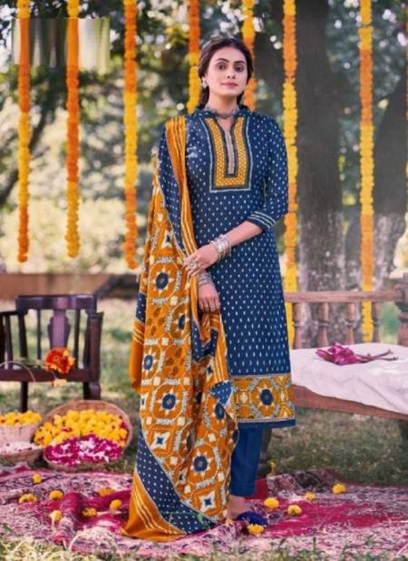 Gulnar 1001 Pashmina Jacquard Printed Fancy Casual Wear Dress Material Collection