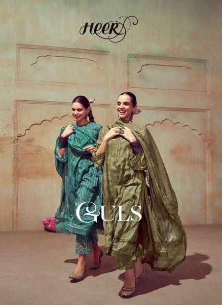 Guls By Kimora Heer Pure Muslin Digital Printed Salwar Suits Wholesale Market In Surat Catalog