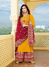 Gulzar 8 Fancy Casual Wear Rayon Kurti With Plazzo And Dupatta Readymade Collection