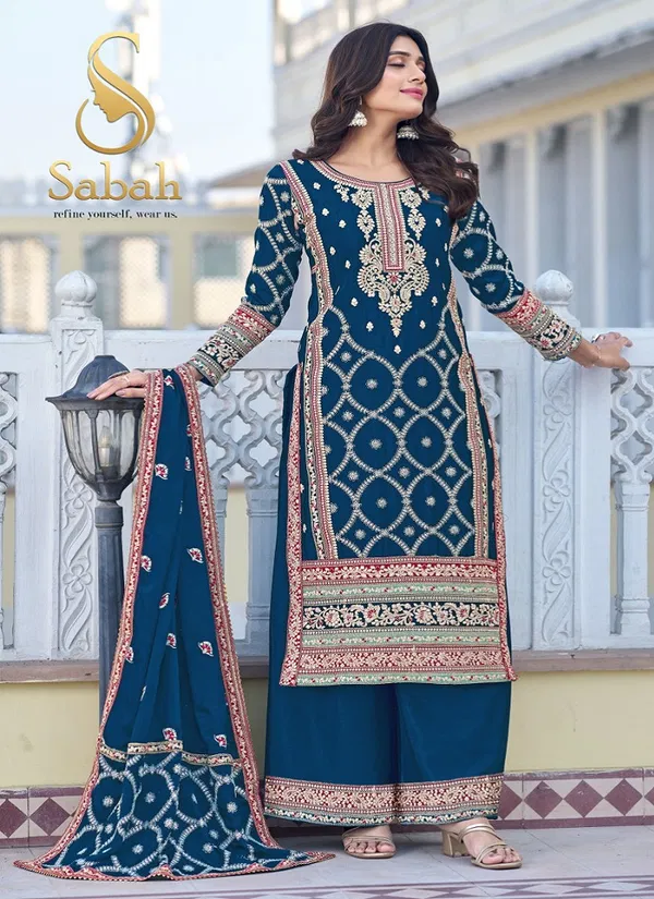 Guzaarish By Sabah 1019 Series Bulk Sharara Suits Orders in India