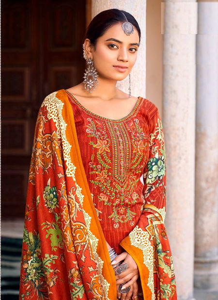 Habiba By Levisha Pashmina Pakistani Salwar Kameez Catalog Catalog