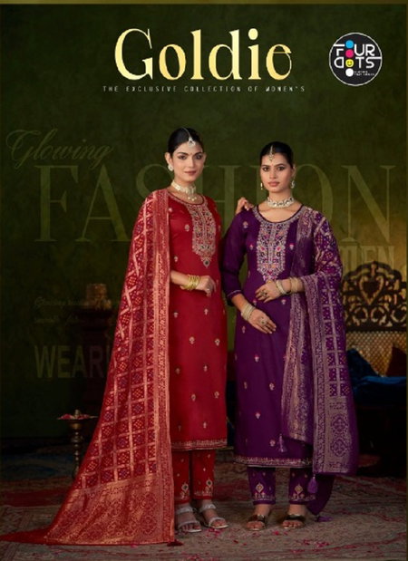 Goldie By Fourdots Jam Cotton Dress Material Wholesale Market In Surat