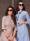 Handloom Cotton Designer party Wear Printed Kurti Collection 