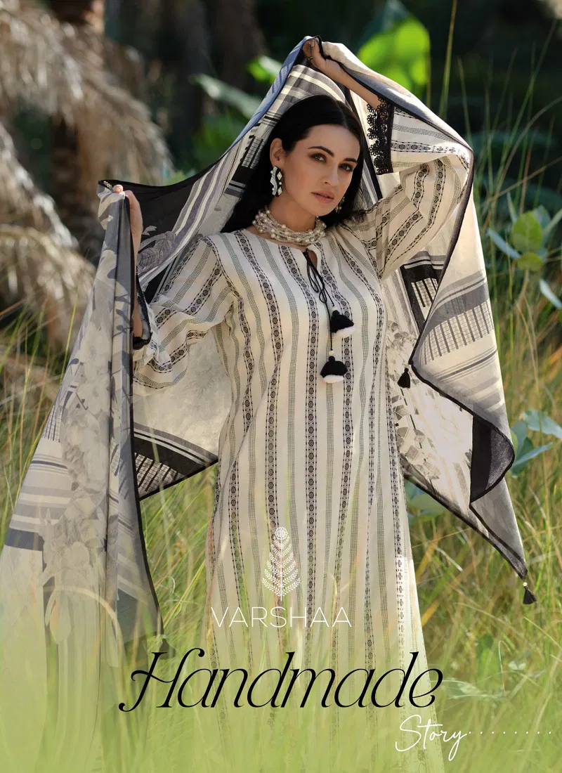 Handmade Story By Varsha Cotton Designer Salwar Suits Wholesale In India