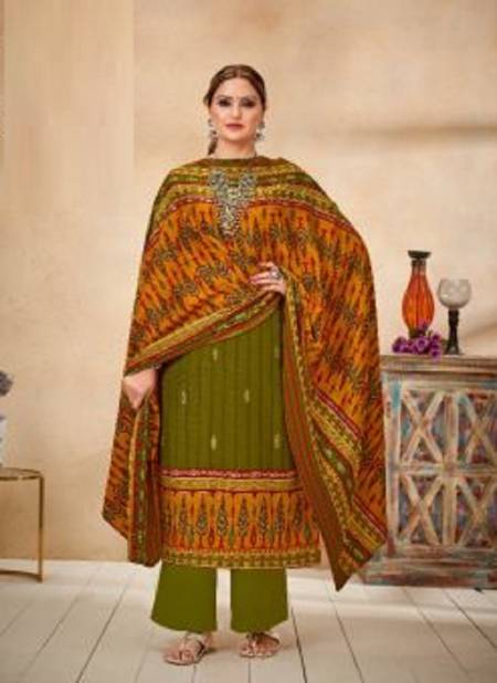 Harshit Kajri Designer Pashmina Winter Wear Wholesale Dress Material Collection Catalog