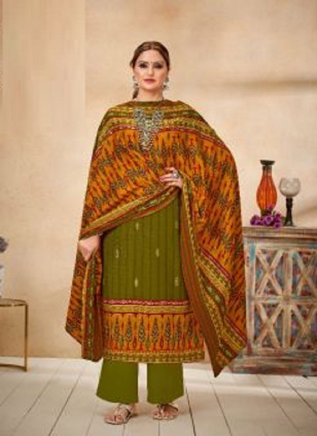 Harshit Kajri Designer Pashmina Winter Wear Wholesale Dress Material Collection