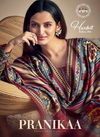 Harshit Pranikaa Latest Designer Printed Pashmina Dress Material Collection With Pure Wool Pashmina Print Four Side Lace Dupatta 