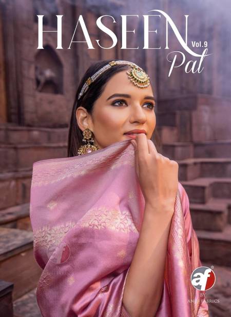 Haseen Pal Vol 9 By Af Wedding Wear Readymade Suits Wholesale Shop In Surat Catalog