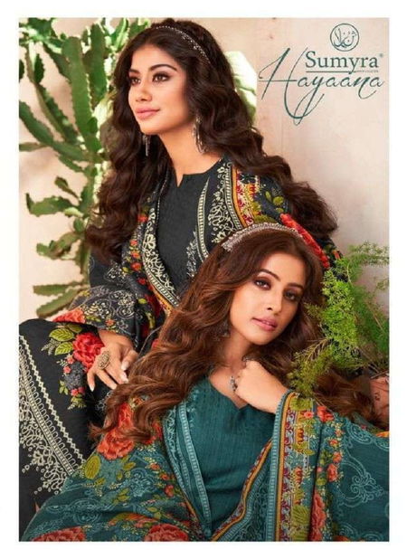 Hayaana By Sumyra Pashmina Dress Material Wholesale Market In Surat Catalog