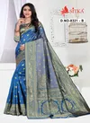 Haytee Lilly 8321 Exclusive Party Wear Festive Wear Designer Handloom Cotton Silk Saree Collection