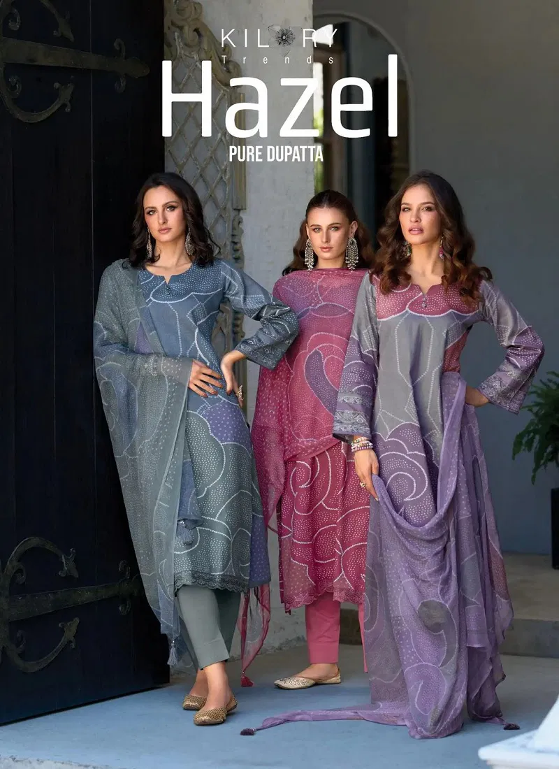 Hazel By Kilory Jam Cotton Digital Printed Salwar Kameez Exporters In India