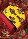 Heavy Designer Printed With Embroidered Dress Material