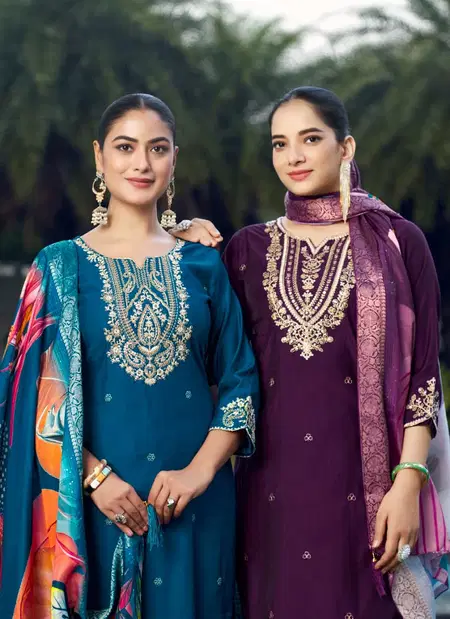 Heer By Woodee Viscose Vatican Kurti With Bottom Dupatta Wholesale Online