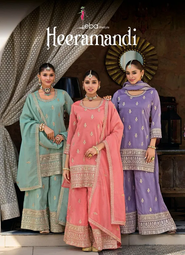 Heeramandi by Eba Simar Embroidered Readymade Suits Wholesale Shop In Surat