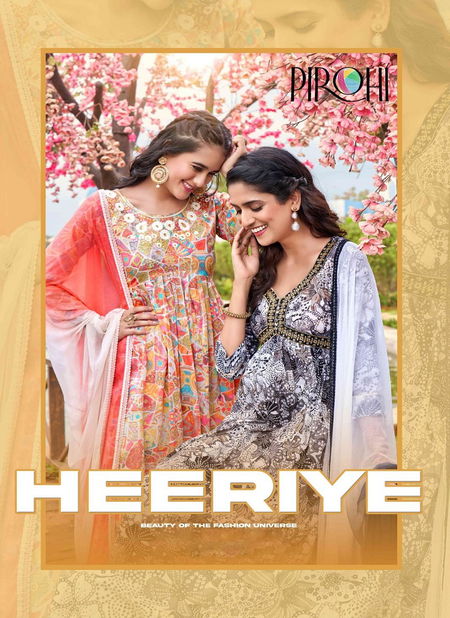 Heeriye By Pirohi Alia Cut Pure Mul Cotton Kurti With Bottom Dupatta Wholesale Shop In Surat
 Catalog